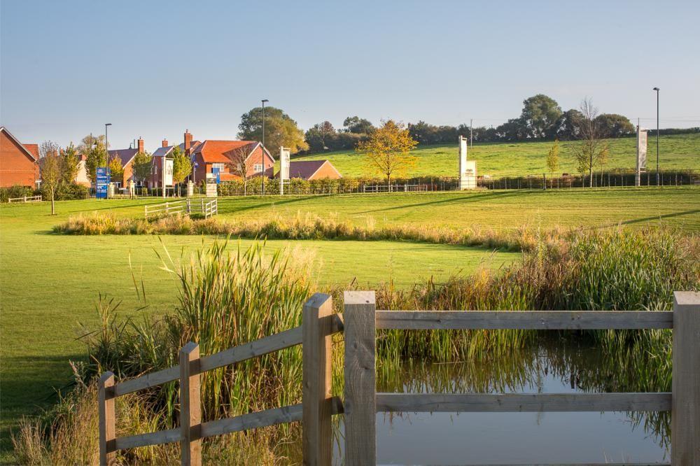 Southern England countryside landscape
